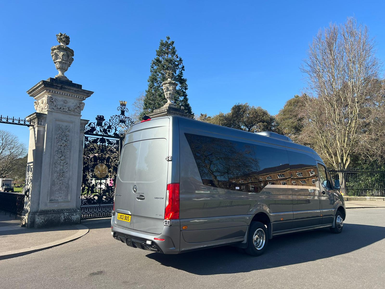 16 seater wedding minibus hire with driver London