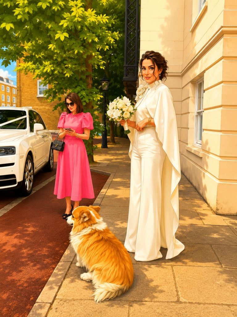 Luxury chauffeur-driven wedding car for brides in London and surrounding counties