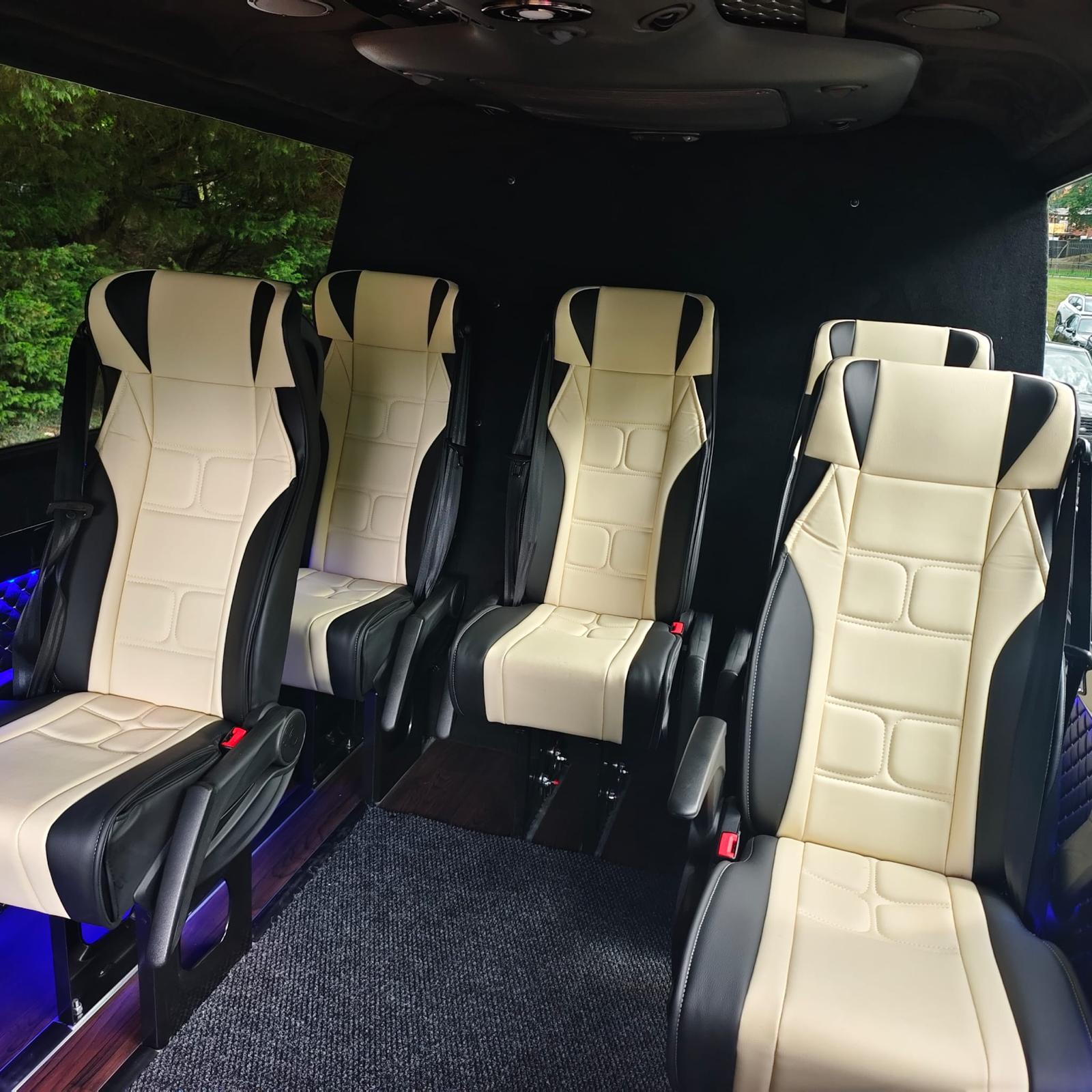 Wheelchair accessible minibus hire for up to 8 passengers